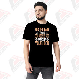 Camiseta ultra suave y cómoda para hombre, respetuosa con el medio ambiente, con apliques decorativos para el verano en tela vaquera batik o pana - Product Image 4