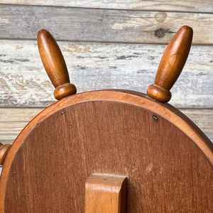 Modern stil antika kanada denizcilik gemi dümeni ayakta ayna kozmetik düğün için dekore edilmiş oturma odası ve giriş - Product Image 5