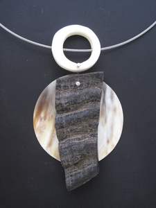 สร้อยคอเขาควายวัวมาใหม่ของประชาชนเครื่องประดับกระดูกรูปสัตว์ขัดเงาลูกปัดดีไซน์ธรรมชาติสำหรับผู้หญิงสำหรับเป็นของขวัญ - Product Image 4