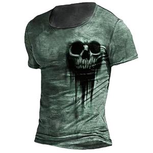Camiseta sublimada con logotipo personalizado para hombre Oem, camisetas gráficas lisas para mujer, ropa de calle de algodón, camiseta sublimada Unisex - Product Image 1