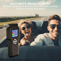 Alcoholímetro Digital Portátil SZEEK, Sensor Semiconductor de Alta Precisión, Pantalla TFT, Batería de 500 mAh, Modelo EK924, Uso en Automóviles
