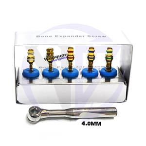 Artículos favoritos de la industria que venden Wenquar Kit de expansor de hueso de implante Dental 5/Uds tornillos con llave herramientas quirúrgicas de 4,0mm - Product Image 5