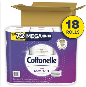 Papel higiénico Cottonelle Ultra Comfort en stock, papel tisú de pulpa de madera virgen suave, 12 mega rollos, mejor precio, venta al por mayor, entrega rápida - Product Image 5