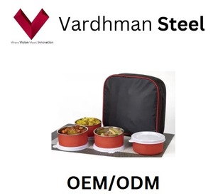 Boîte Tiffin écologique intelligente à 4 compartiments pour micro-ondes, la boîte Tiffin parfaite pour vos repas sur le pouce, boîte Tiffin - Product Image 4