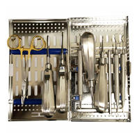 Nouvel arrivage : Kit d'instruments d'extraction dentaire en acier inoxydable, élévateur de tissus mous, instrument vétérinaire pour diagnostic corporel