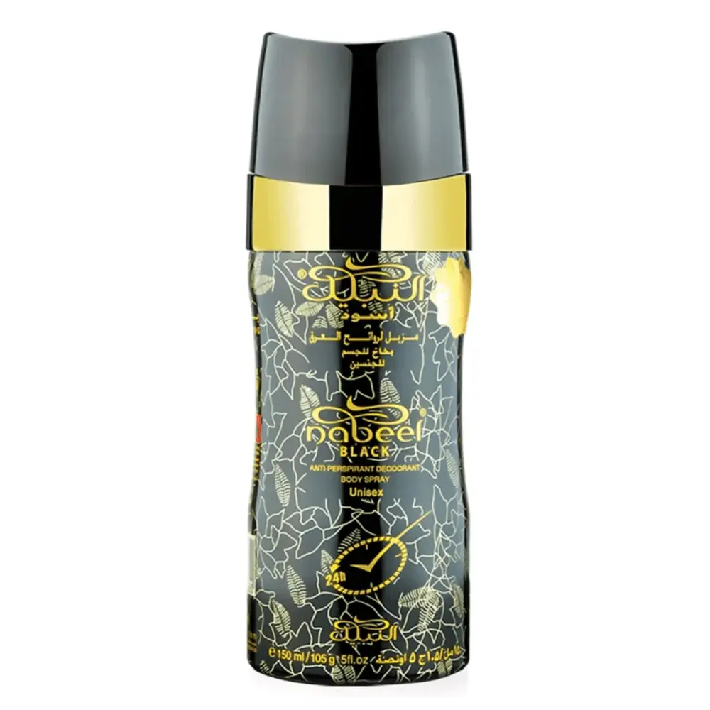 Topkwaliteit Nabeel Zwarte Deodorant-150Ml (5 Oz) Door Nabeel Premium Kwaliteit Beste Geurparfums Voor Unisex