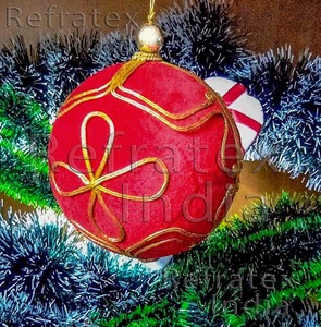 เครื่องประดับคริสต์มาสทำด้วยมือในราคาขายส่งผู้จัดจำหน่ายจำนวนมากและการผลิตโดยเครื่องตกแต่งอินเดียทำในประเทศอินเดีย - Product Image 6