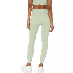 Vêtements de sport, yoga et fitness pour femmes, legging taille haute, matière spandex et polyester de qualité supérieure, personnalisable, séchage rapide, capri pour femme, toutes tailles - Product Image 6