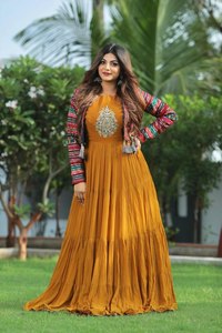 Meilleure qualité Designer Anarkali Robe Indien Pakistanais Salwar Kameez Wedding Party Wear Robe pour l'exportation - Product Image 2