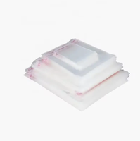 Sacs en plastique transparents OPP personnalisés en usine avec logo, sacs en cellophane refermables pour cartes d'art, vêtements, bonbons