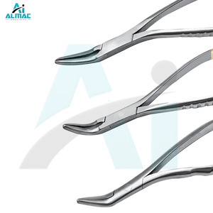 Juego de fórceps de extracción de dientes manuales ALMAC, Instrumentos dentales de 3 piezas para cirugía quirúrgica - Product Image 3