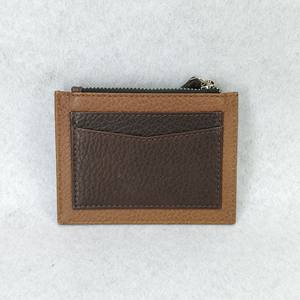 Porte-monnaie en cuir vegan sans PU, porte-cartes de crédit pour femmes, porte-monnaie à fermeture éclair pour filles, impression de logo personnalisée RFID, PU de haute qualité - Product Image 2