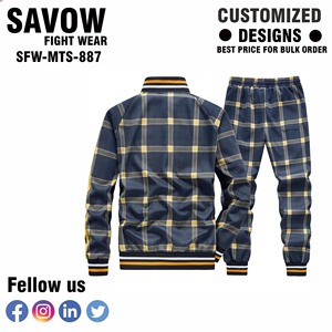 SAVOW FIGHT WEAR Conjuntos Deportivos con Capucha de Invierno de Alta Calidad al por Mayor, Personalizados en Spandex/Poliéster, Casuales, de Forro Polar, Unisex, Transpirables, Tallas Grandes - Product Image 2