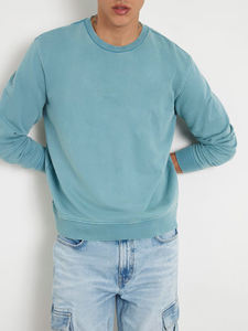 Sweat-shirt à capuche respirant de haute qualité coupe ample pull lourd 100% coton col rond Streetwear Hip Hop sweat - Product Image 3