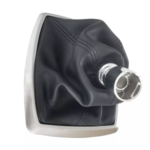 1639784 palanca de cambio automático Gaitor cubierta de <span class=keywords><strong>maletero</strong></span> para <span class=keywords><strong>Ford</strong></span> <span class=keywords><strong>Kuga</strong></span> 2017 DM2 6 Botón de cambio de velocidad bolsa de cambio manguito cromado - Product Image 5