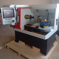Machine à tournage CNC à découpe diamantée pour réparation de jantes de voiture GookiiTech, vente chaude, avec laser pour jantes en aluminium