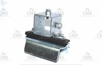Chariot porte-câbles manuel robuste en acier inoxydable à 3 niveaux pour rail en C, pour systèmes de feston et de guidage de câbles d'alimentation de grue et palan