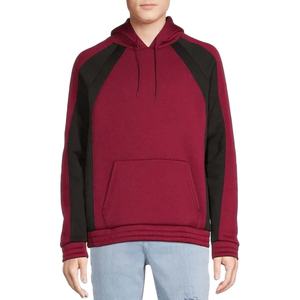 Sudadera con capucha de lana de algodón de peso pesado de alta calidad en blanco de gran tamaño Streetwear logotipo personalizado pulóver hombres sudaderas básicas - Product Image 1