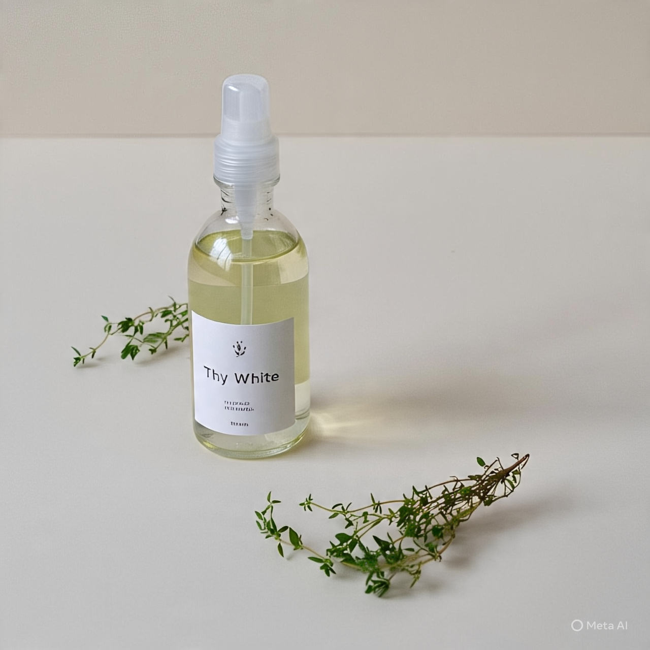 Colorless clear liquid with Characteristic thyme white odour