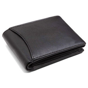 Portefeuille en cuir de vache véritable personnalisé avec logo personnalisé Portefeuille pour homme jeune Portefeuille en cuir pour homme - Product Image 1