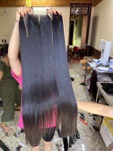 Frente de encaje HD, cierre suizo transparente al por mayor 2x4 2x6 4x4 5x5 6x6 13x4 13x6 cabello vietnamita crudo - Product Image 3