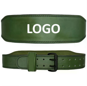 บริการ OEM ฟิตเนสเพาะกายเข็มขัดยกน้ําหนักหนังราคาถูกเข็มขัดยกน้ําหนักหนังแท้ - Product Image 2