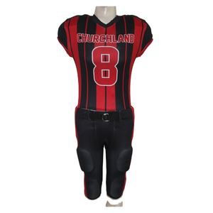 Camisetas de Fútbol Americano Sublimadas Personalizadas de la Mejor Calidad, Manga Corta, Anti-UV, Secado Rápido, Transpirables, Alta Calidad - Product Image 1