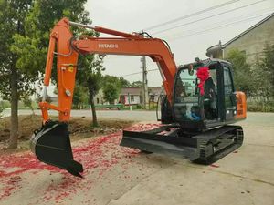 Excavadora Compacta Hitachi ZX75 6A, Excavadora Hidráulica de 7 Toneladas, Bajas Horas de Trabajo - Product Image 1