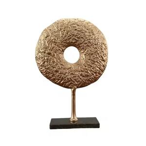 Objet de table en argent de qualité supérieure, sculpture abstraite moderne, ornement de table design, accent créatif pour la maison et le bureau - Product Image 6