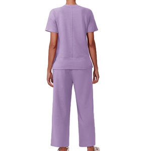High-quality Loungewear Summer <b>Sets</b> For Women's Comfortable And Stylish Perfect For Home Travel And Party To Wear Women's <b>Sets</b> - Product Image 2