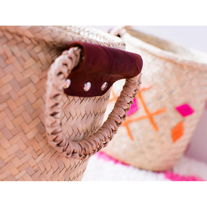 Cesta de algas marinas bordada de alta calidad superventas, cesta de vivero de algas marinas tejida a mano Natural hecha en Vietnam - Product Image 6