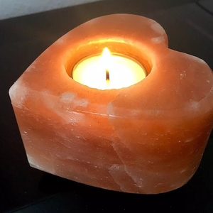 Bougeoir fait main en pierre de sel de l'Himalaya Bougeoir Artisanat naturel pour la décoration intérieure-Vente en gros - Product Image 5