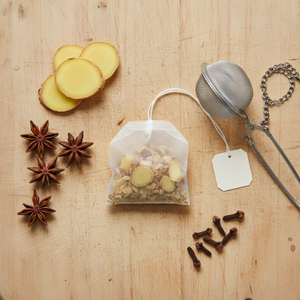 Bolsitas de té de jengibre hechas a mano de Vietnam Infusión limpia y refrescante - Product Image 5