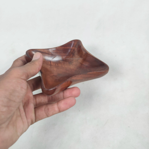 Bol à salade japonais antique en bambou naturel avec cuillère en céramique, vente en gros depuis l'Inde pour les fêtes - Product Image 1