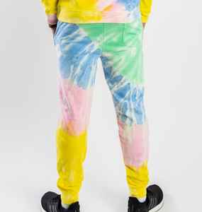 Ensemble survêtement unisexe tie-dye de haute qualité, vêtements de détente élégants et confortables pour les activités de plein air décontractées de l'hiver - Product Image 4