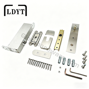 Système de charnières de sol hydrauliques dissimulées série DFG890 UK M+ 150 KG à pivot automatique réglable - Product Image 5