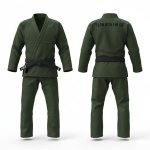 ชุดยูโด ยูนิเซ็กซ์ ผ้าฝ้าย 100% ระบายอากาศได้ดี ทนทาน สำหรับฝึกซ้อม ต่อสู้ แข่งขันระดับมืออาชีพ - Product Image 2