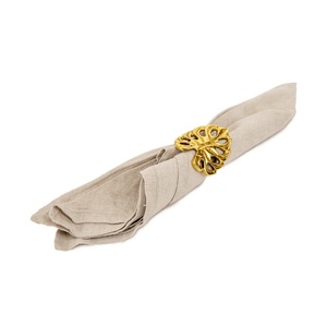 ห่วงใส่ผ้าเช็ดปากโลหะชุบโครเมียมทรงกลมดีไซน์คลาสสิกสำหรับตกแต่งโต๊ะในบ้านและโต๊ะในโรงแรมมีขนาด1x2นิ้ว - Product Image 5