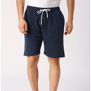 Pantalon court élégant en tissu de haute qualité pour hommes, motif solide à la mode, idéal pour l'entraînement en salle de sport, une utilisation quotidienne et active - Product Image 5