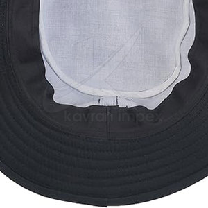 Sombrero de algodón de doble capa con logotipo personalizado de etiqueta privada, sombreros de Sol de Cricket de moda, de alta calidad invierno cálido, teñido liso - Product Image 6