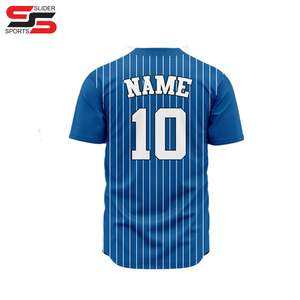 Jersey de béisbol personalizado de alta calidad bordado Jersey deportivo Sublimado Softball Jerseys - Product Image 2