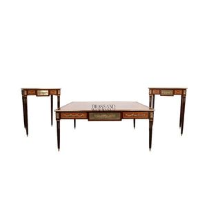 Juego de Mesa de Madera Clásico de Lujo con Incrustaciones - Product Image 2