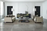 Caracole I'll Take the Corner Couchtisch in Tuxedo Black Ausführung