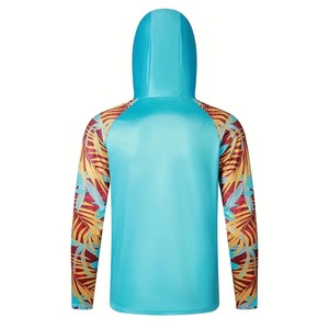 เสื้อฮู้ดลายพรางสำหรับผู้ชายเสื้อตกปลาลายพรางแขนยาว2025 - Product Image 2