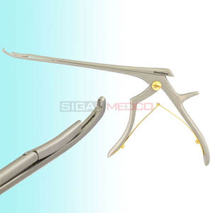Rongeurs Kerrison Curvados hacia Arriba 45 Grados 20cm 3mm Instrumento Quirúrgico Ortopédico Manual de Acero Inoxidable de Alta Calidad Clase CE - Product Image 1