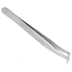 Productos de tendencia superior Pinzas para pestañas Material de acero inoxidable Hecho con logotipo personalizado Pinzas para extensión de pestañas - Product Image 5