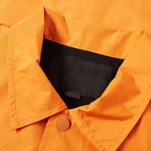 OEM Custom Manufacturer Men's Sport <b>Coach</b> Jackets High Performance Breathable Windbreaker for Winter Plain Design - Product Image 4