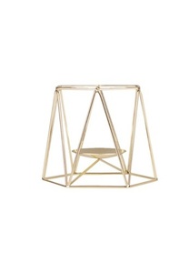 Soporte de botón de cera desnuda para decoración del hogar, decoración de fábrica con cuentas de vidrio azul, diseño de moda de Metal, venta al por mayor - Product Image 5