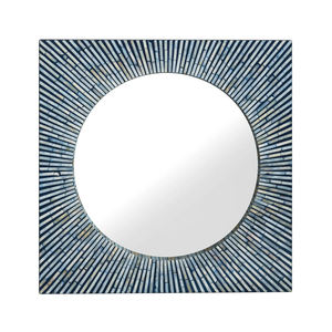 Espejo de concha de Capiz inspirado en el hogar de estilo natural vietrustic para decoración de habitación de bebé y decoración del hogar - Product Image 2