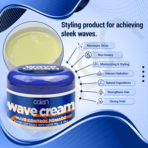 Oalen Strong Hold Maximum Shine Pomade Waves Homme Hair Wave Butter Products para hombres - Product Image 3